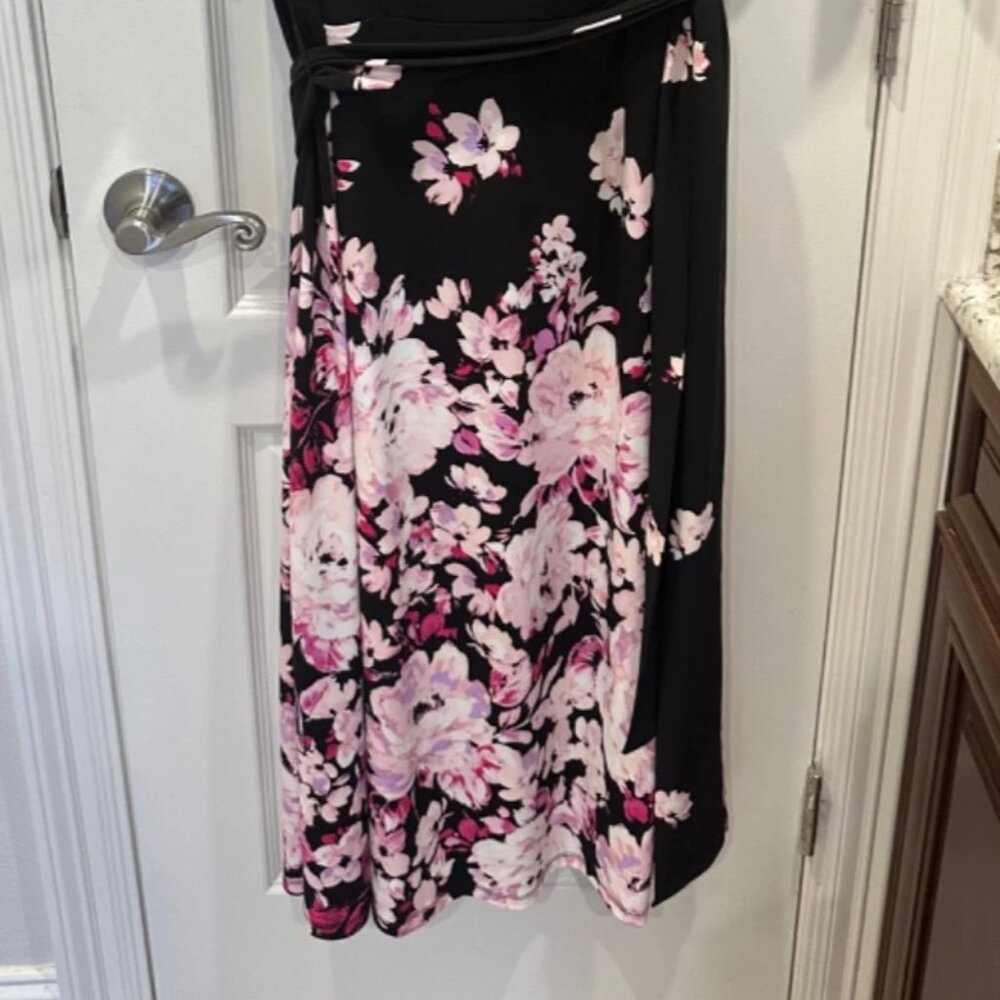 Kasper 18W Woman's Floral Dress - Picture 3 of 9